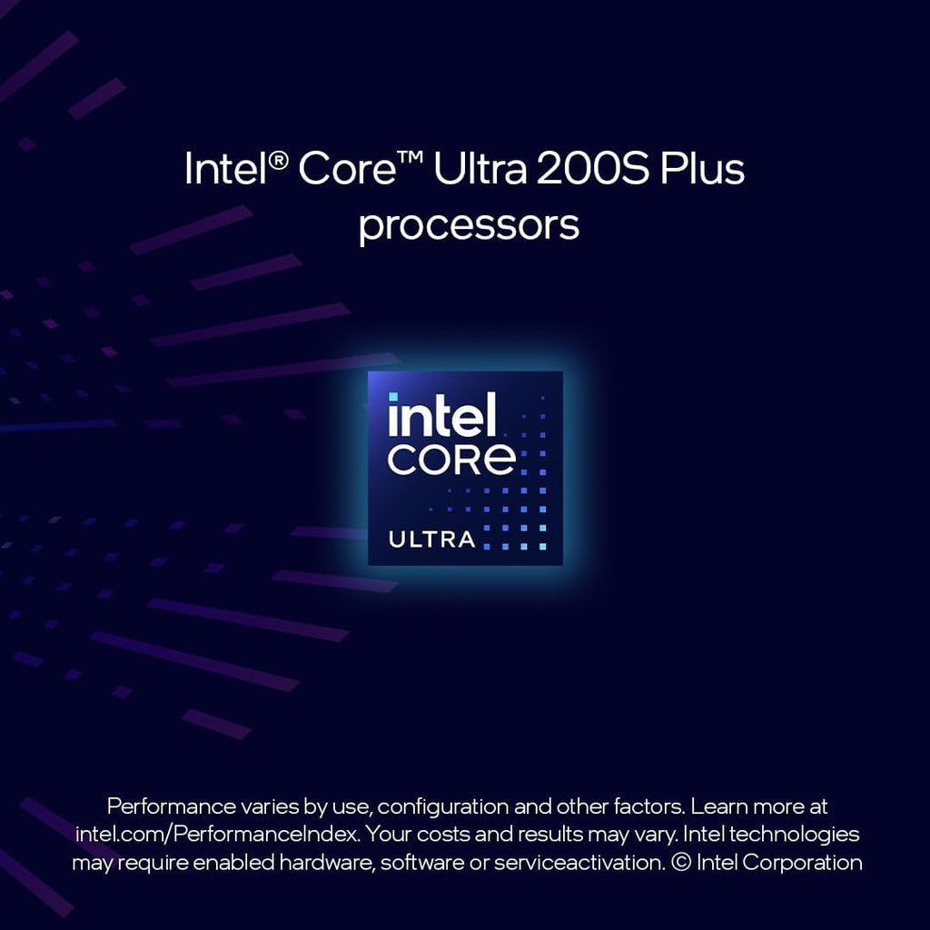 Intel® Core™ Ultra 5 Processor 250KF Plus 18 (6 P-kärnor + 12 E-kärnor) upp till 5,3 GHz