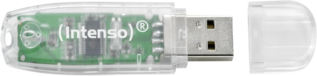 Intenso Rainbow Line 8 GB USB-minne USB 2.0 grön