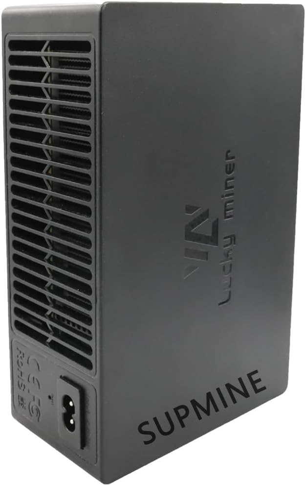 Lucky Miner LV08-4.2TH/s Bitcoin Miner 120W SHA-256 ASIC BM1366 Chip 2.4G WiFi stöder 42 mynt (BTC/BSV) gruvoptimerad