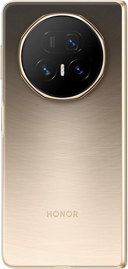 HONOR Magic V5 5G (MBH-N49) AI mobiltelefon, SIM-fri, 512 GB lagring 1 6 GB RAM, Dual SIM, Android 1 5, hopfällbar skärm smartphone - gryning guld