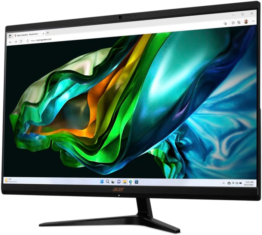 Acer Aspire C27-1800 27 tum FHD LED LCD (Intel Core i5-12450H, 16 GB DDR4, 1024 GB SSD, trådlöst tangentbord och trådlös mus) – Windows 11 Home