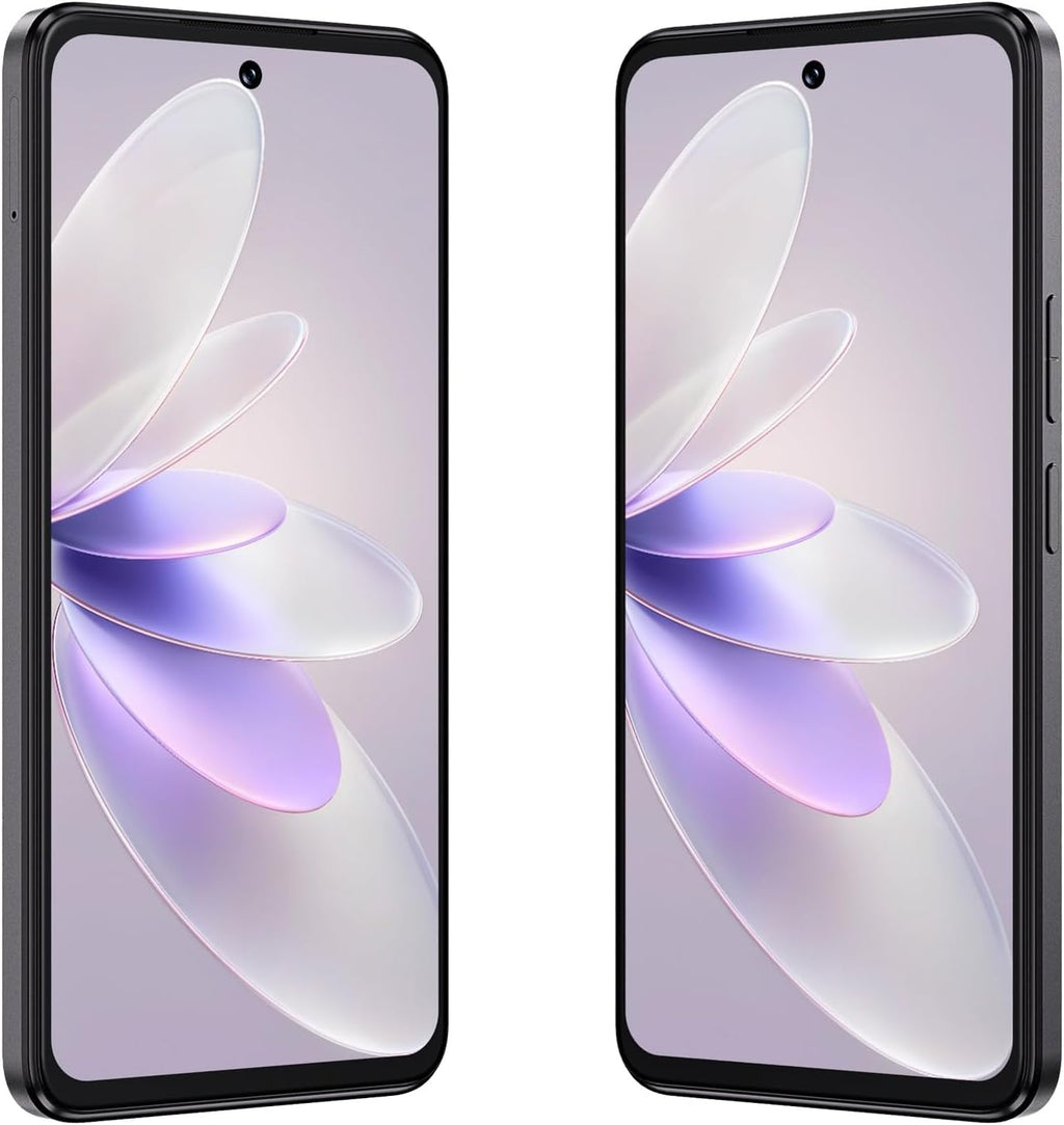 Note 60 - Smartphone 4G 7.2" HD+ 120Hz, 16GB RAM (6GB+10GB Exp.), 128GB ROM, 48MP Kamera, 7000mAh Batteri, Android 15, Unisoc T615, Svart