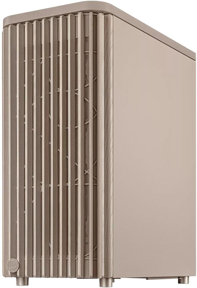 ASUS ProArt PA401 Wood Edition Beige - ATX PC-fodral med nätpanel