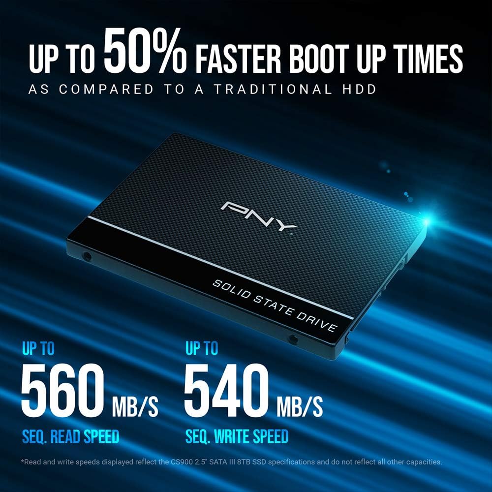PNY CS900 500GB intern SSD SATA III 2.5"