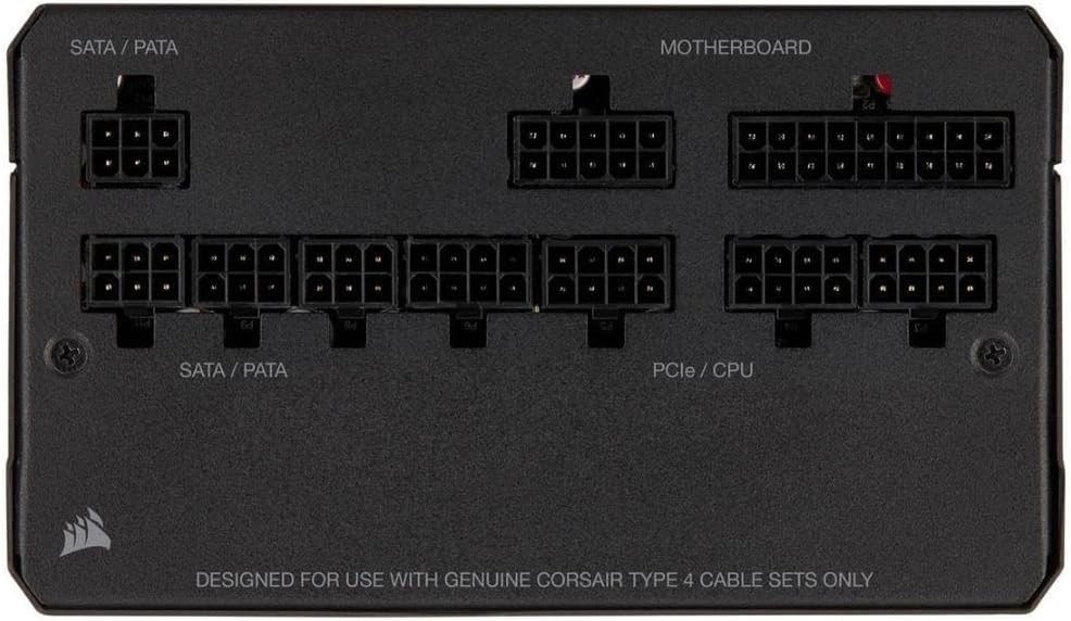 CORSAIR RM850x Helt Modulärt ATX-Strömaggregat Med Låg Ljudnivå – Svart