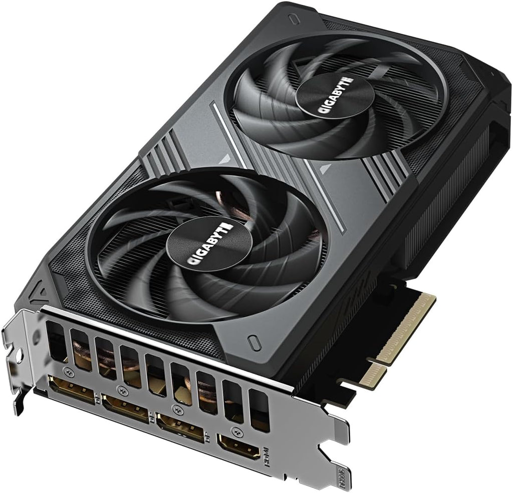 Gigabyte GeForce RTX 5060 WINDFORCE 8G grafikkort - 8 GB GDDR7, 128 bit, PCI-E 5.0, 2497 MHz kärnklocka, 3 x DisplayPort, 1 x HDMI, GV-N5060WF2-8GD