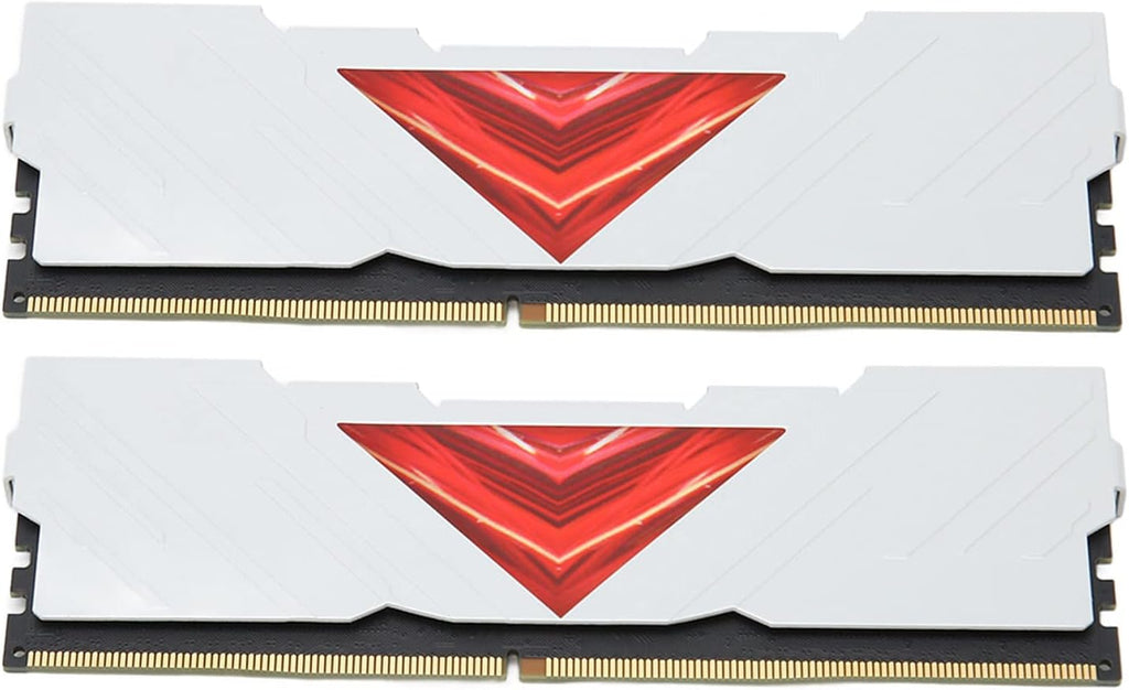 SUNGOOYUE 8GB DDR4 RAM 3200MHz Desktop Memory Module, 2x8GB Kit med Aluminiumfodral för Speldator, CL18 22 22 42, 1,35V (Svart)