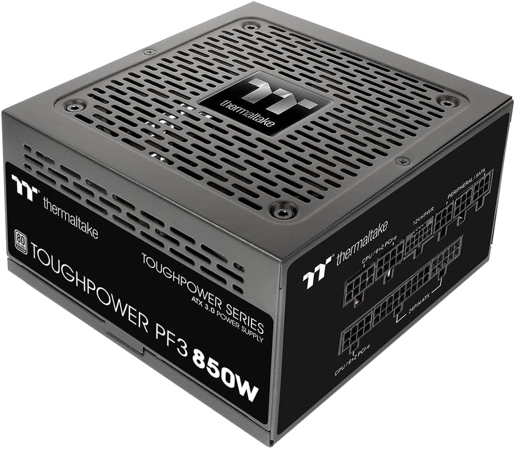 Thermaltake Toughpower PF3 850W Gen 5 | ATX 3.0 | PCIe Gen 5 ready | Smart Zero Fan | 80 Plus Platinum | Fully Modular