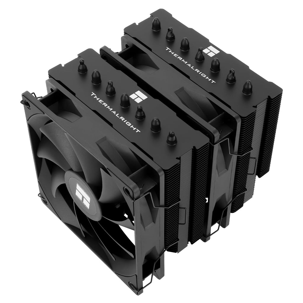 Thermalright TR Phantom Spirit 120SE ARGB CPU-kylare, 7 värmepipar CPU-kylare, Dubbel 120 mm TL-C12B-S V2 PWM-fläkt, AGHP 4.0 Teknologi, S-FDB-lager, för AMD AM4 AM5/Intel 1700/115X/1200/1851