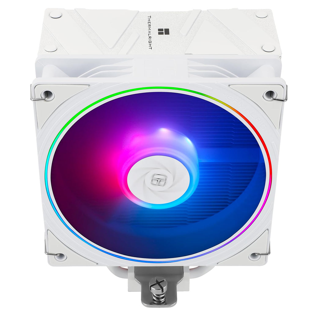 Thermalright Assassin Spirit 120 EVO ARGB AGHP PWN 4:e generationens CPU-kylare tyst CPU-kylare kompatibel med AM4/AM5/Intel Iga 1700/1851/1150/1151/1200, svart