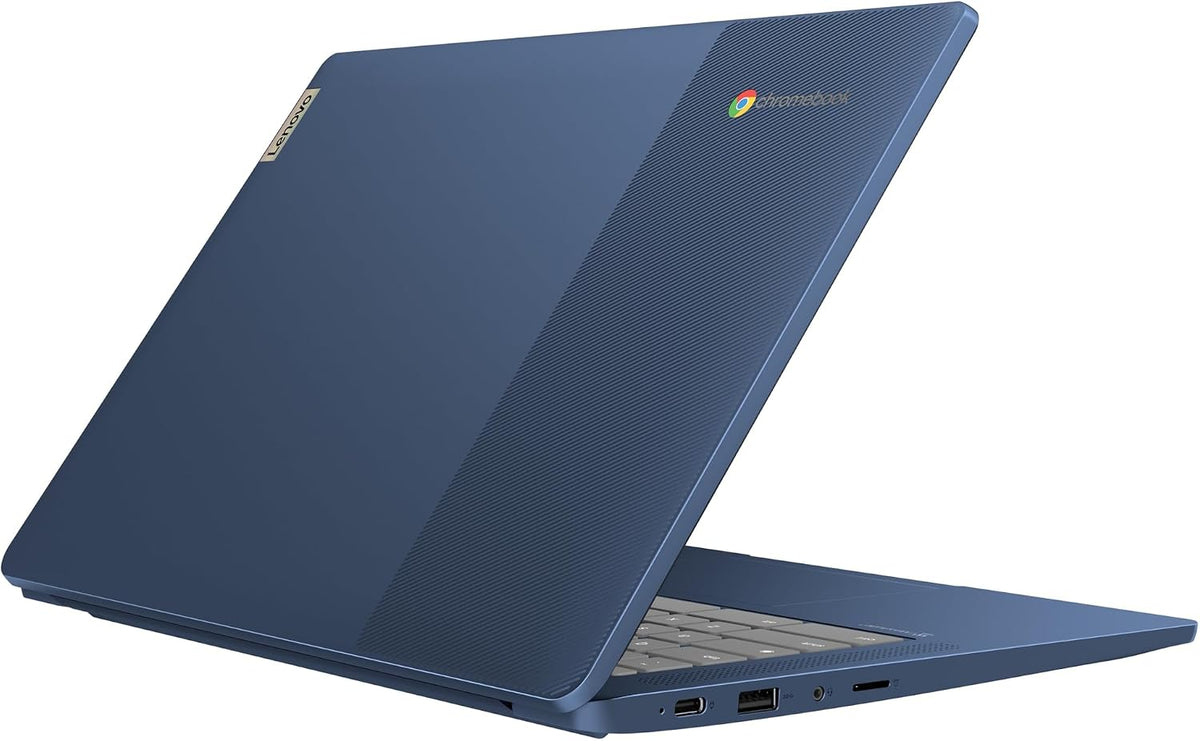 Lenovo Laptop 82XJ000WMX IdeaPad Slim 3 Chromebook - 15,6" FHD (1920x1080) | MediaTek Kompanio 520 | RAM 4GB | 128GB eMMC | ChromeOS | Nordiskt tangentbord - Arctic Grey