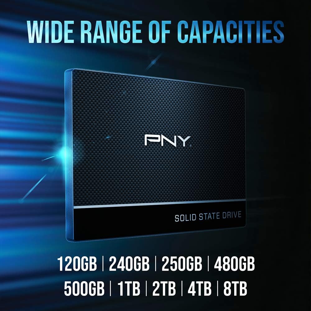 PNY CS900 500GB intern SSD SATA III 2.5"