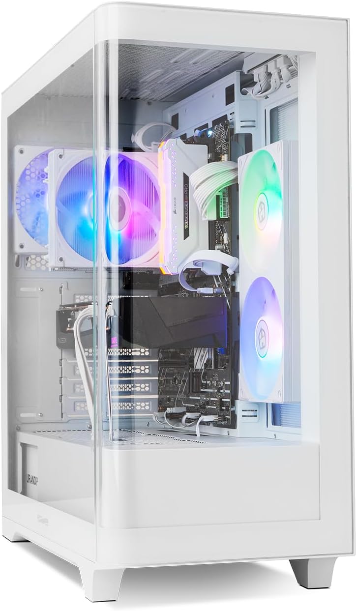 NOX XTREME PRODUCTS Hummer Galaxy - Datorchassi, Ramlöst Härdat Glas, 4x 120mm PWM Fläktar, Plats för 10 Fläktar, USB-C och USB 3.0, ARGB Hub Controller, ATX/M-ATX/ITX, Svart