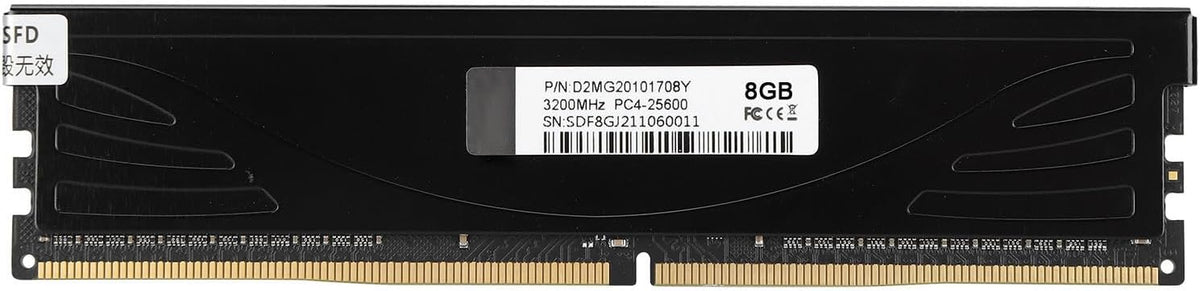 Högpresterande DDR4 RAM 16GB Aluminium Slim Minne för Stationära
