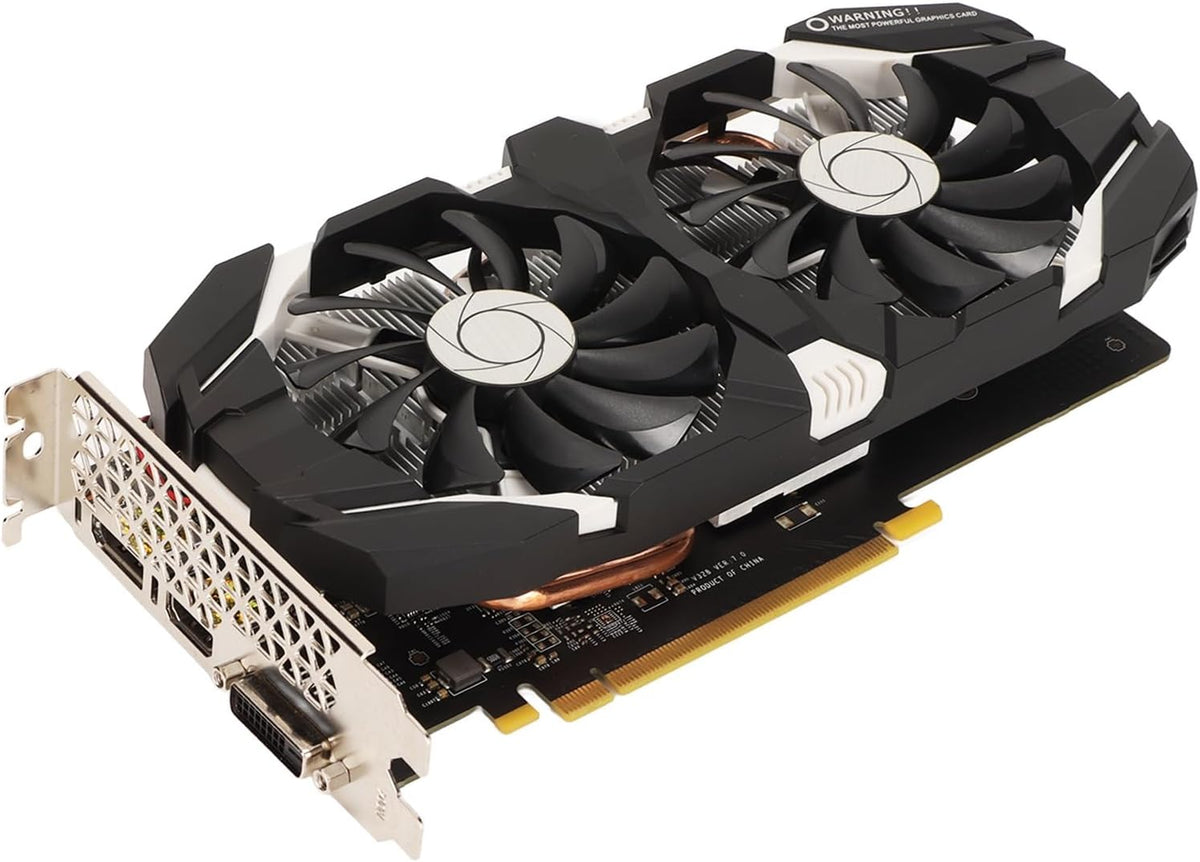 1060 GDDR5 Dual Fan Desktop PC Grafikkort 4K HDR 8008MHz för 1060 6GB, 1060 5GB, 1060 3GBGTX 1060 6GB, 1060 5GB, 1060 3GB.(6 GB)