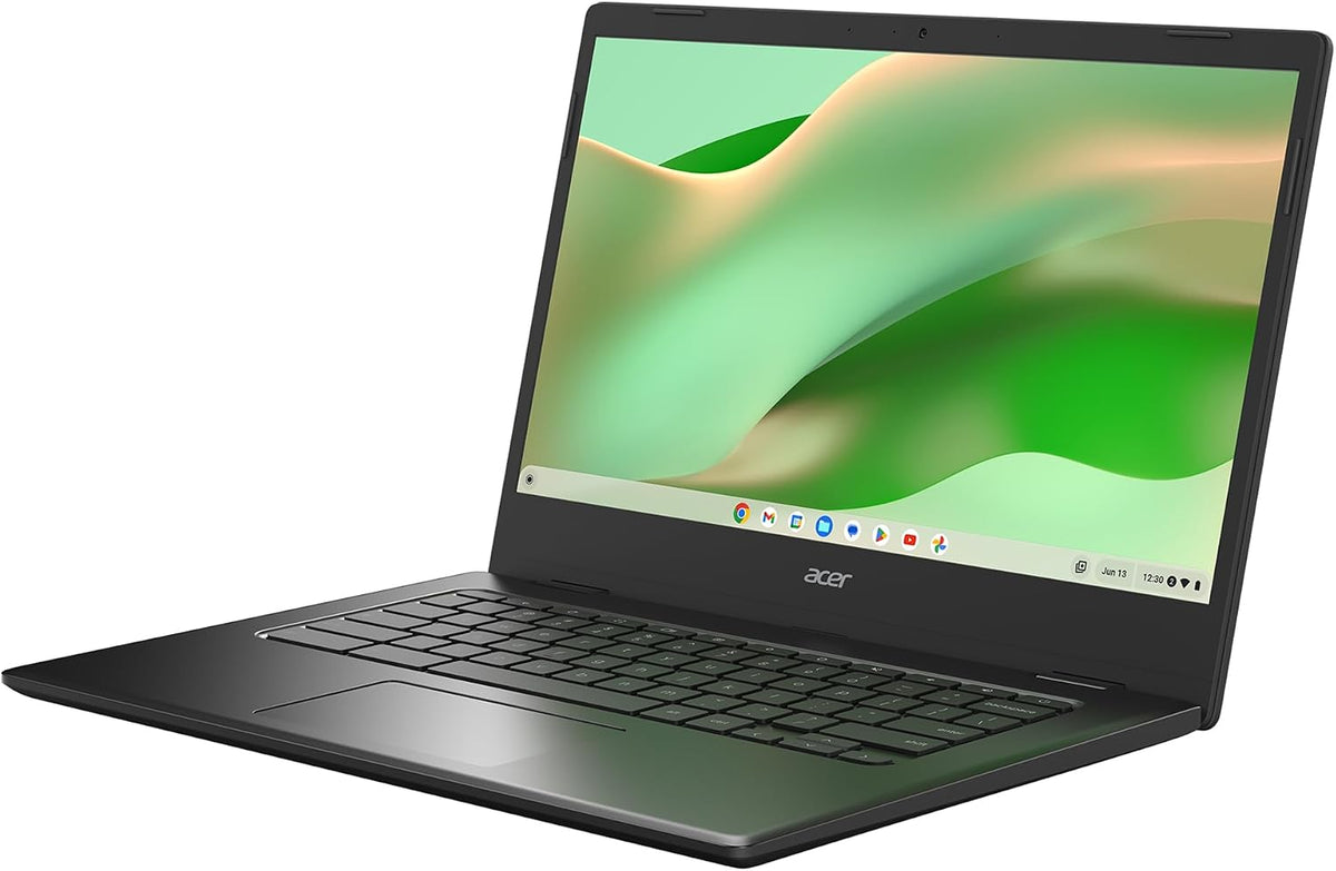 Acer Chromebook 314 CBOA314-1H-C4ZG, bärbar dator, Intel Celeron N4500-processor, DDR4 Ram, 128 GB eMMC, 14 tum FHD-skärm, Intel UHD ChromeOS, svart