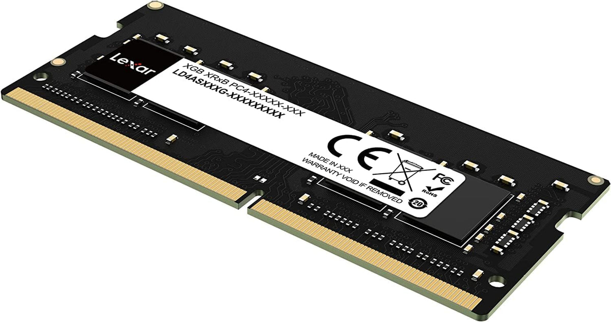 Lexar THOR DDR4 RAM 16GB kit 2x8GB 3 200 MHz, DRAM 288-Pin UDIMM Desktop Memory, XMP 2.0 Högpresterande Datorminne, CL16-18-18-38, 1.35V LD4BU008G-R3200GDXG, THOR 3200 MHz, 16GB Kit (2x8GB)