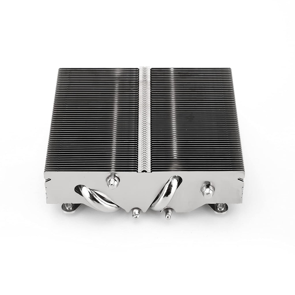 Thermalright TR AXP90-X47 CPU-luftkylare med låg profil, svart CPU-kylare med 90 mm PWM rak fläkt, 4 värmerör, höjd 47 mm, för AMD AM4 AM5/Intel LGA 1700/115X/1851