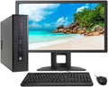 HP ELITEDESK 800 G1 i5-4570, 3,2 GHz 16 GB RAM, 240 GB SSD + 500 GB HDD Windows 11 med WiFi och 23-tums skärm + tangentbord och mus ingår (renoverad)
