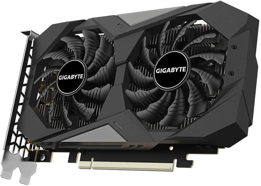 Gigabyte NVIDIA GeForce RTX 3050 WINDFORCE OC V2 6G grafikkort - 6GB GDDR6, 96-bitars, PCI-E 4.0, 1477MHz kärnklocka, 2x DP 1.4, 2 x HDMI 2.1, GV-N3050WF2OCV2-6GD