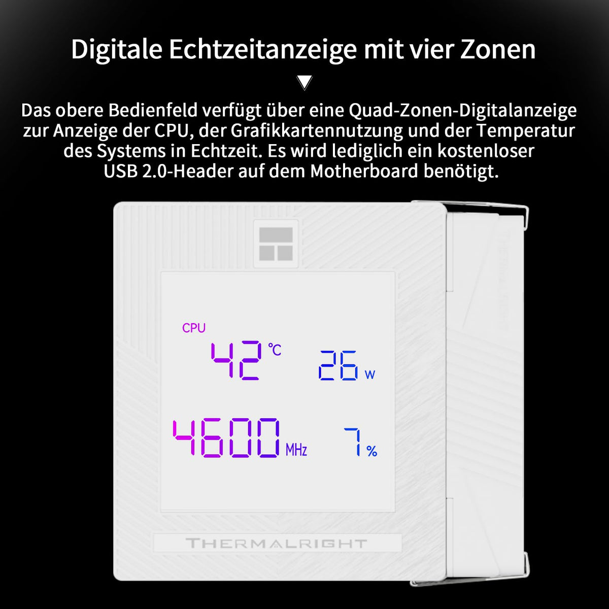 Thermalright TR Phantom Spirit 120SE ARGB CPU-kylare, 7 värmepipar CPU-kylare, Dubbel 120 mm TL-C12B-S V2 PWM-fläkt, AGHP 4.0 Teknologi, S-FDB-lager, för AMD AM4 AM5/Intel 1700/115X/1200/1851