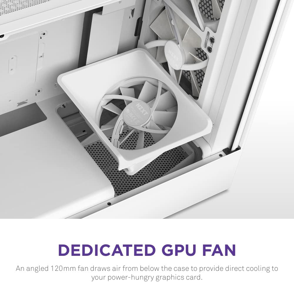 NZXT H5 Flow RGB - Kompakt Mid-Tower ATX PC-chassi - Svart