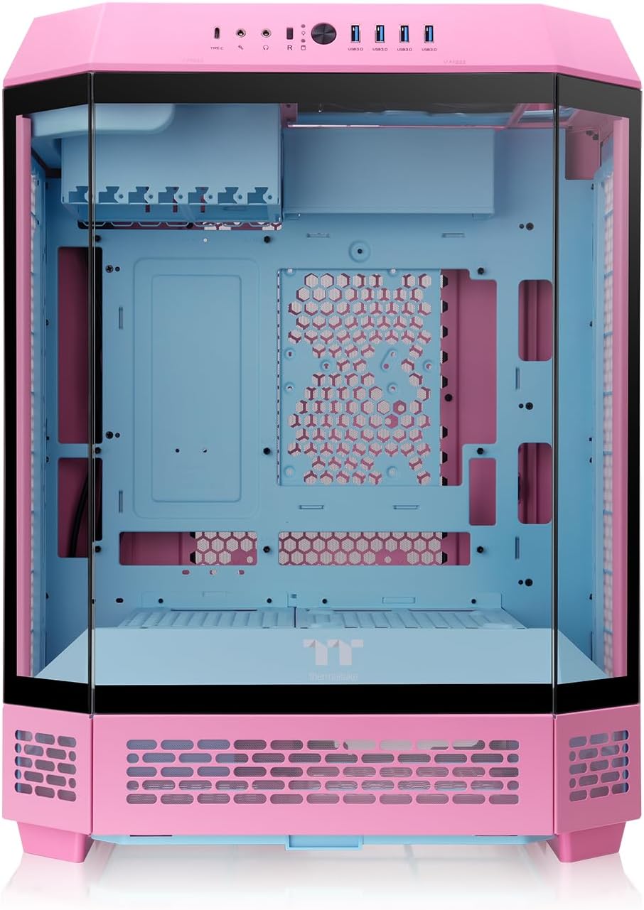 Thermaltake The Tower 600 Mid Tower Chassis | Hidden Connector | Gravel Sand