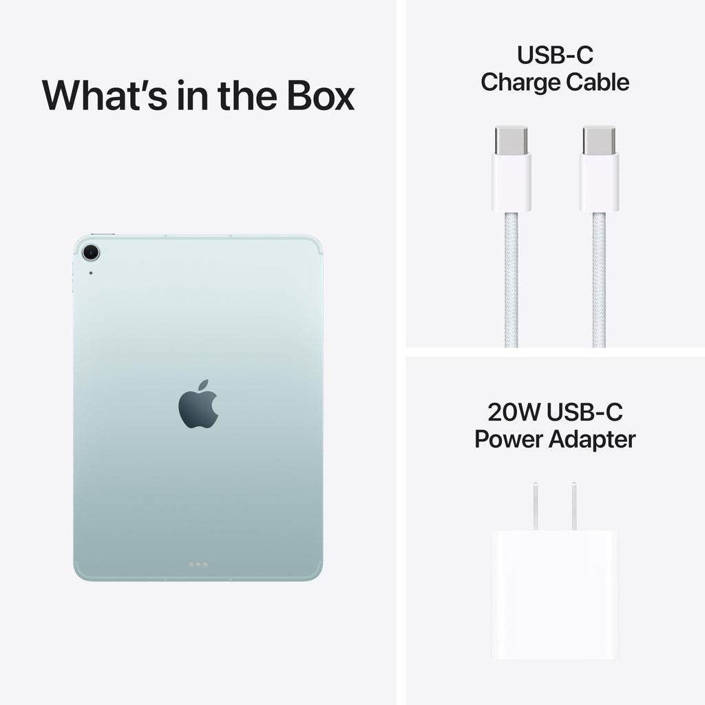 Apple iPad Air 11-inch (M4): Liquid Retina Display, 512GB, 12MP Front/Back Camera, Wi-Fi 7 with Apple N1, Touch ID, All-Day Battery Life — Space Gray
