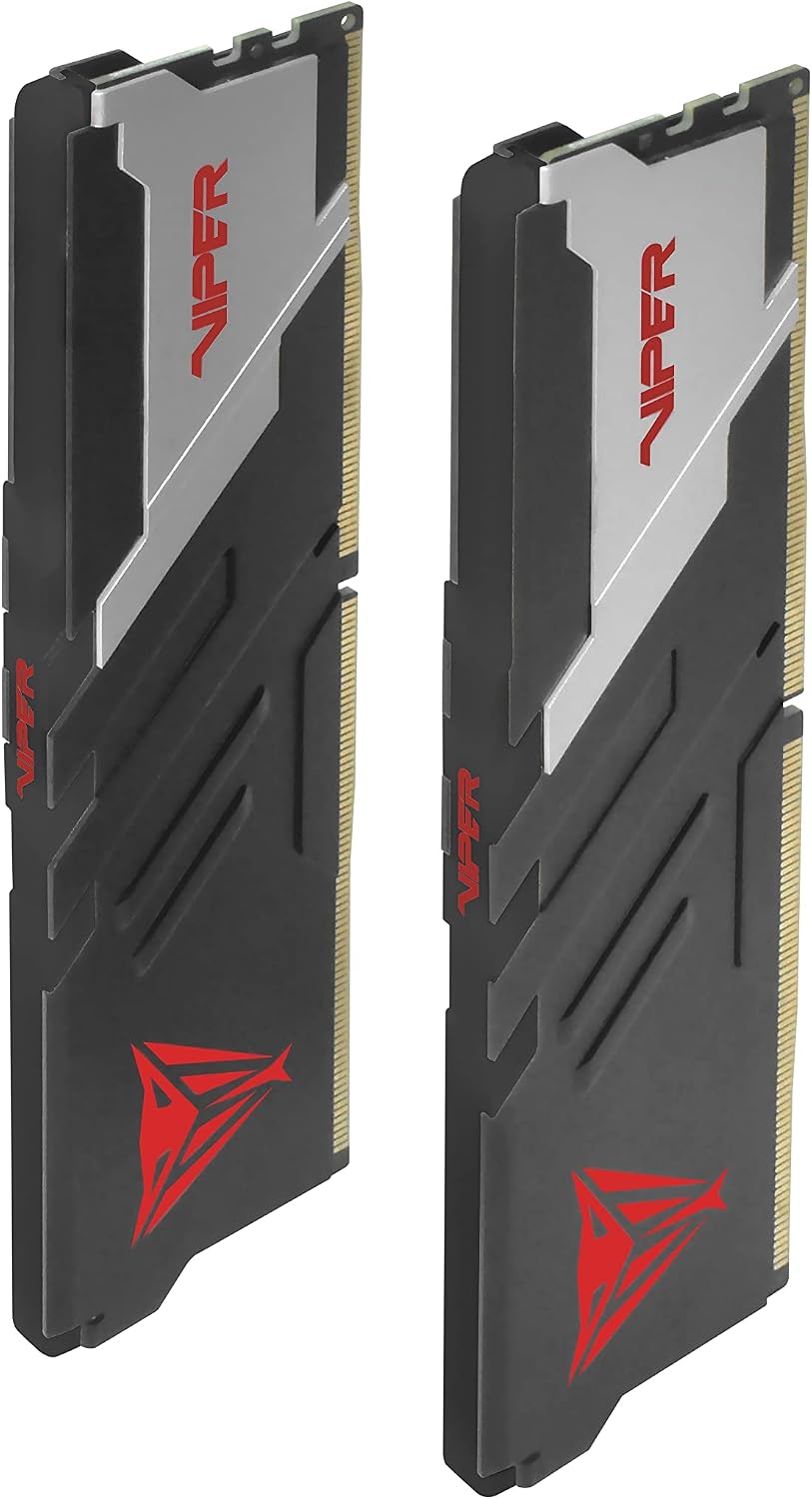 Patriot Viper Venom 5 GAMING DDR5 RAM 32GB (2X16GB) 6000MT/s CL30 UDIMM skrivbordsminnessats för Gaming - PVV532G600C30K