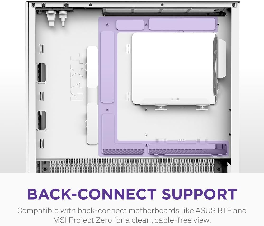 NZXT H3 Flow - Micro-ATX Airflow PC-chassi - Svart