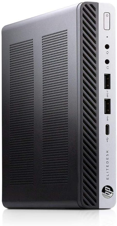 HP EliteDesk 800 G5 Desktop Mini Intel Six Core i5 9500T 512 GB SSD 16 GB Memory Windows 11 Pro PC (Refurbished)