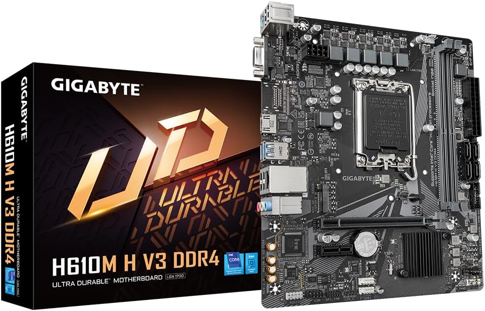 Gigabyte H610m H V3 Ddr4 Motherboard One Size