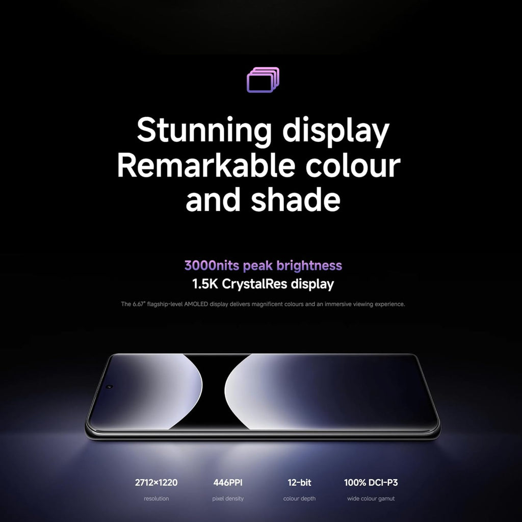 Xiaomi Redmi Note 14 5G Smartphone, 8+256 GB, lila, 108 MP AI-kamerasystem, 5 500 mAh batteri, 120 Hz ögonvårdsdisplay, AI-funktioner (laddare ingår inte)