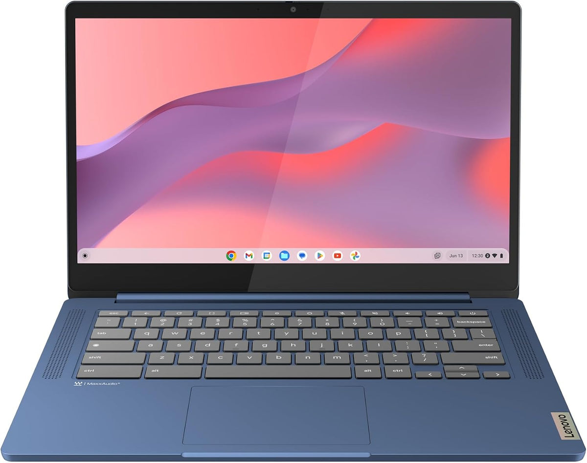 Lenovo Laptop 82XJ000WMX IdeaPad Slim 3 Chromebook - 15,6" FHD (1920x1080) | MediaTek Kompanio 520 | RAM 4GB | 128GB eMMC | ChromeOS | Nordiskt tangentbord - Arctic Grey