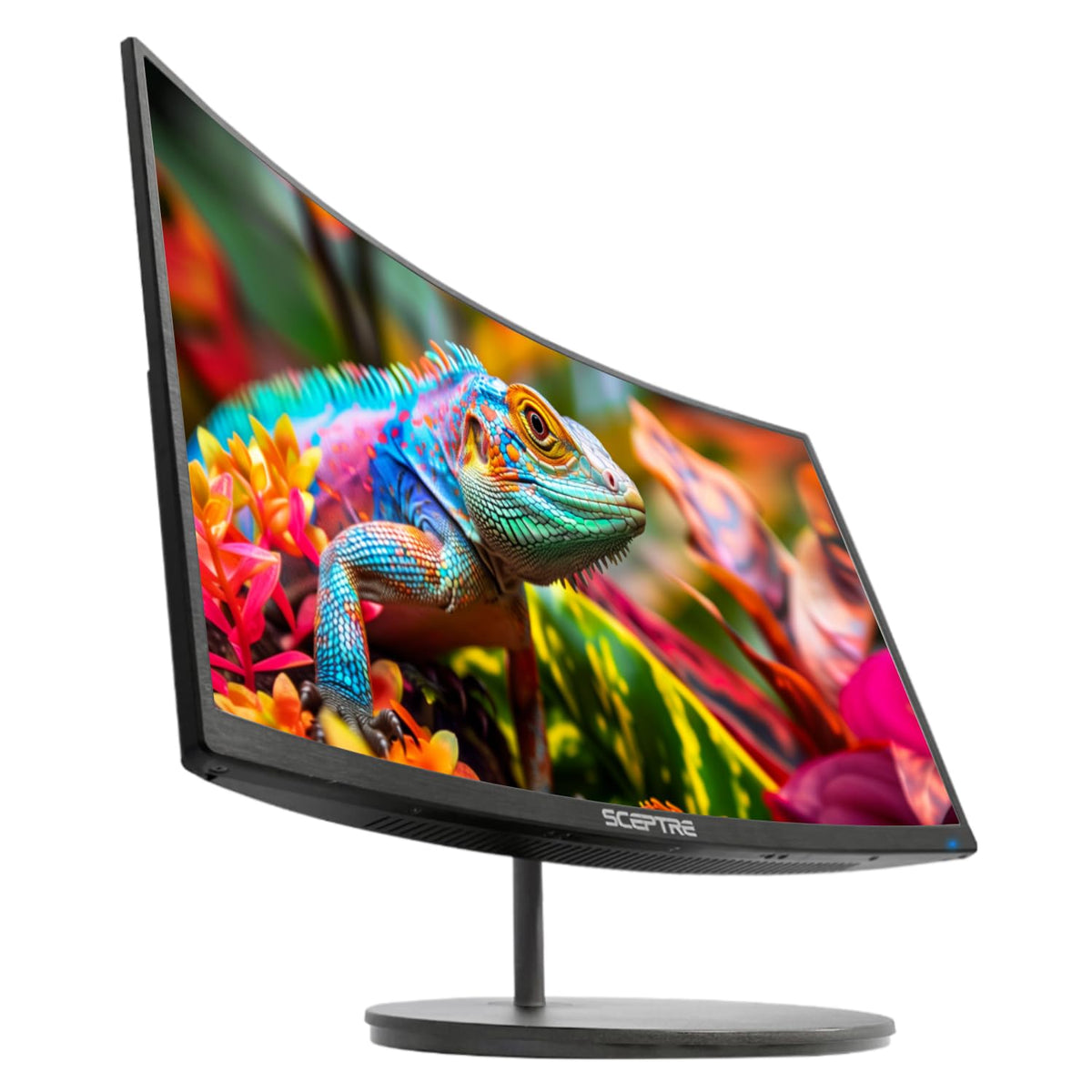 Sceptre Curved 24-inch Gaming Monitor 1080p R1500 98% sRGB HDMI x2 VGA Build-in Speakers, VESA Wall Mount Machine Black (C248W-1920RN Series)