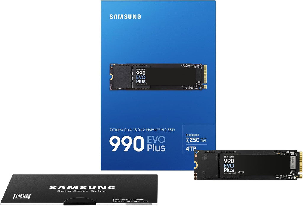 Samsung 990 PRO Heatsink NVMe M.2 SSD, 2 TB, MZ-V9P2T0CW