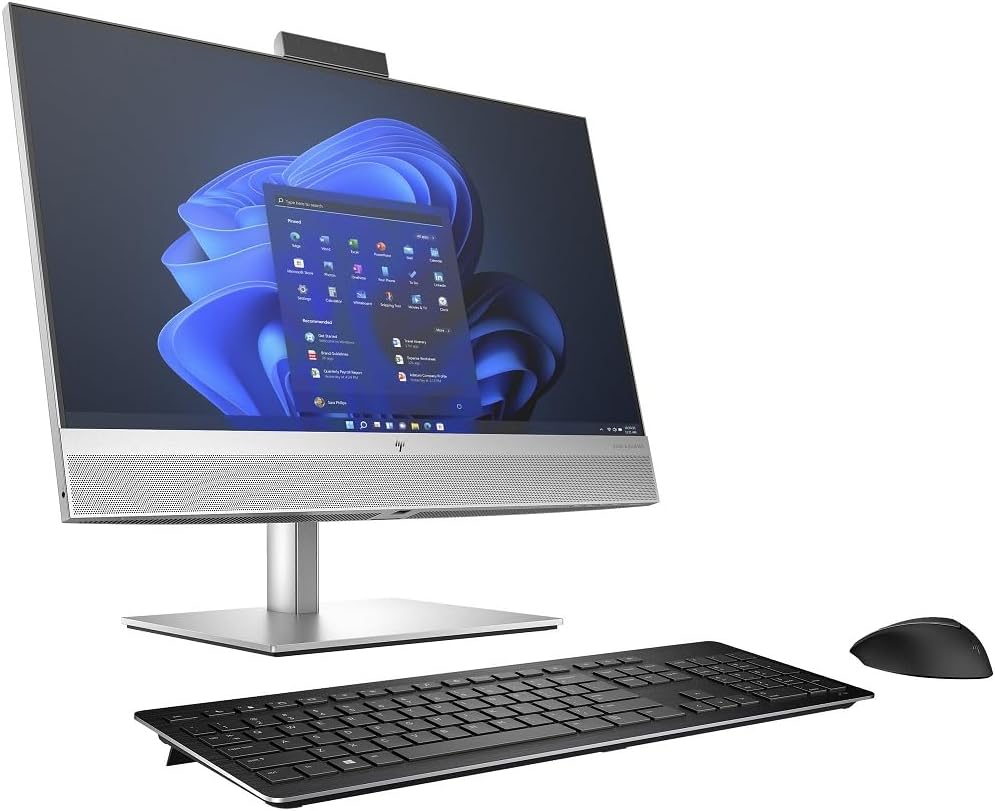 HP EliteOne 840 G9 - All-in-One (Komplettl?sung) - Core i7 i7-14700 / 2,1 GHz - RAM 32GB - SSD 1TB - NVMe - UHD Graphics 770 - 1GbE, Wi-Fi 6E, Bluetooth 5,3 - WLAN: 802,11a/b/g/n/ac/ax (Wi-Fi 6E), Bl