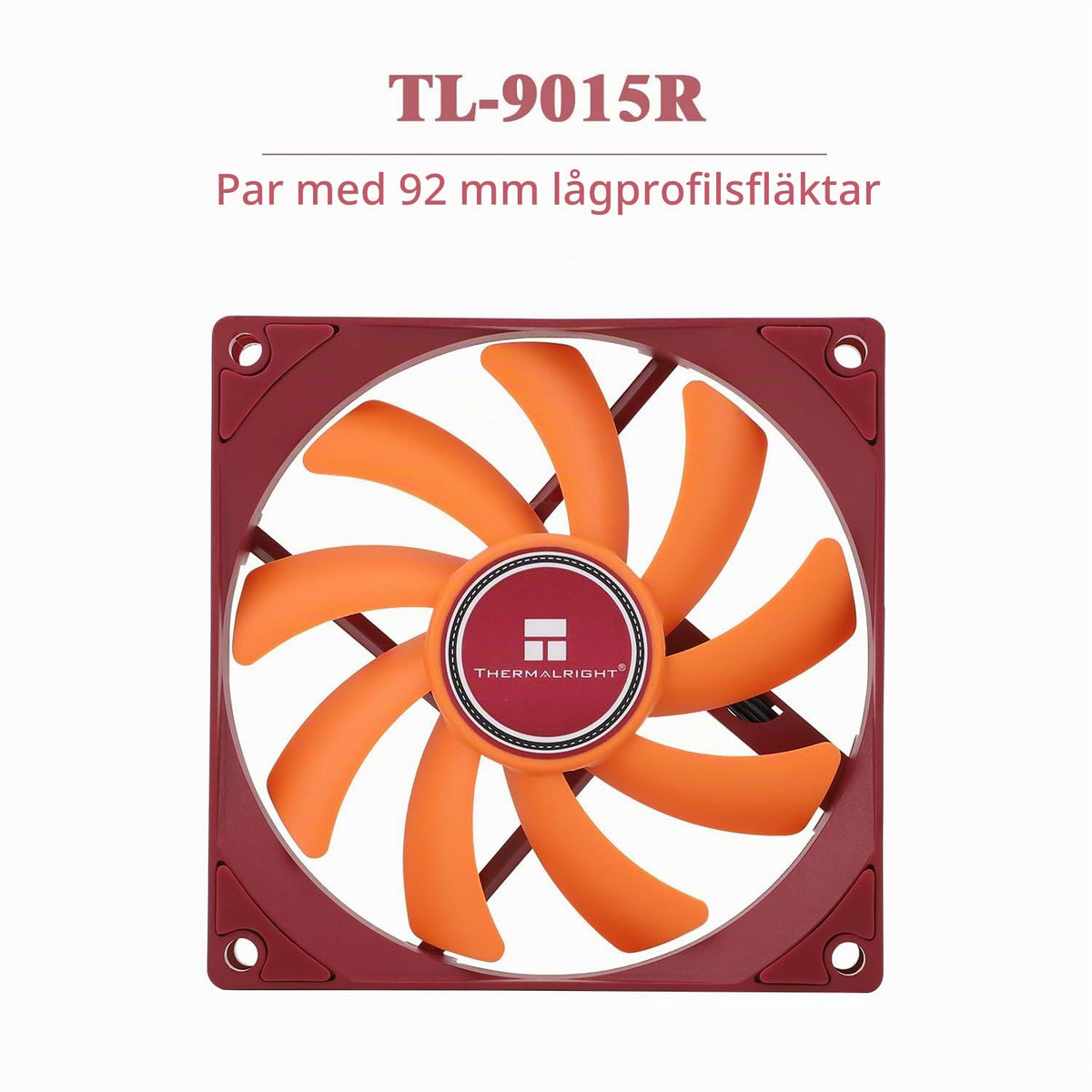 Thermalright TR AXP90-X47 CPU-luftkylare med låg profil, svart CPU-kylare med 90 mm PWM rak fläkt, 4 värmerör, höjd 47 mm, för AMD AM4 AM5/Intel LGA 1700/115X/1851