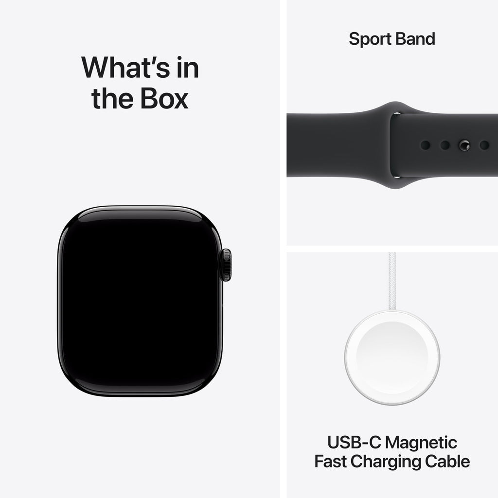 Apple Watch Series 11 [GPS 46mm] Smartwatch with Silver Aluminum Case with Purple Fog Sport Band - M/L. Sleep Score, Fitness Tracker, Health Monitoring, Always-On Display, Water Resistant