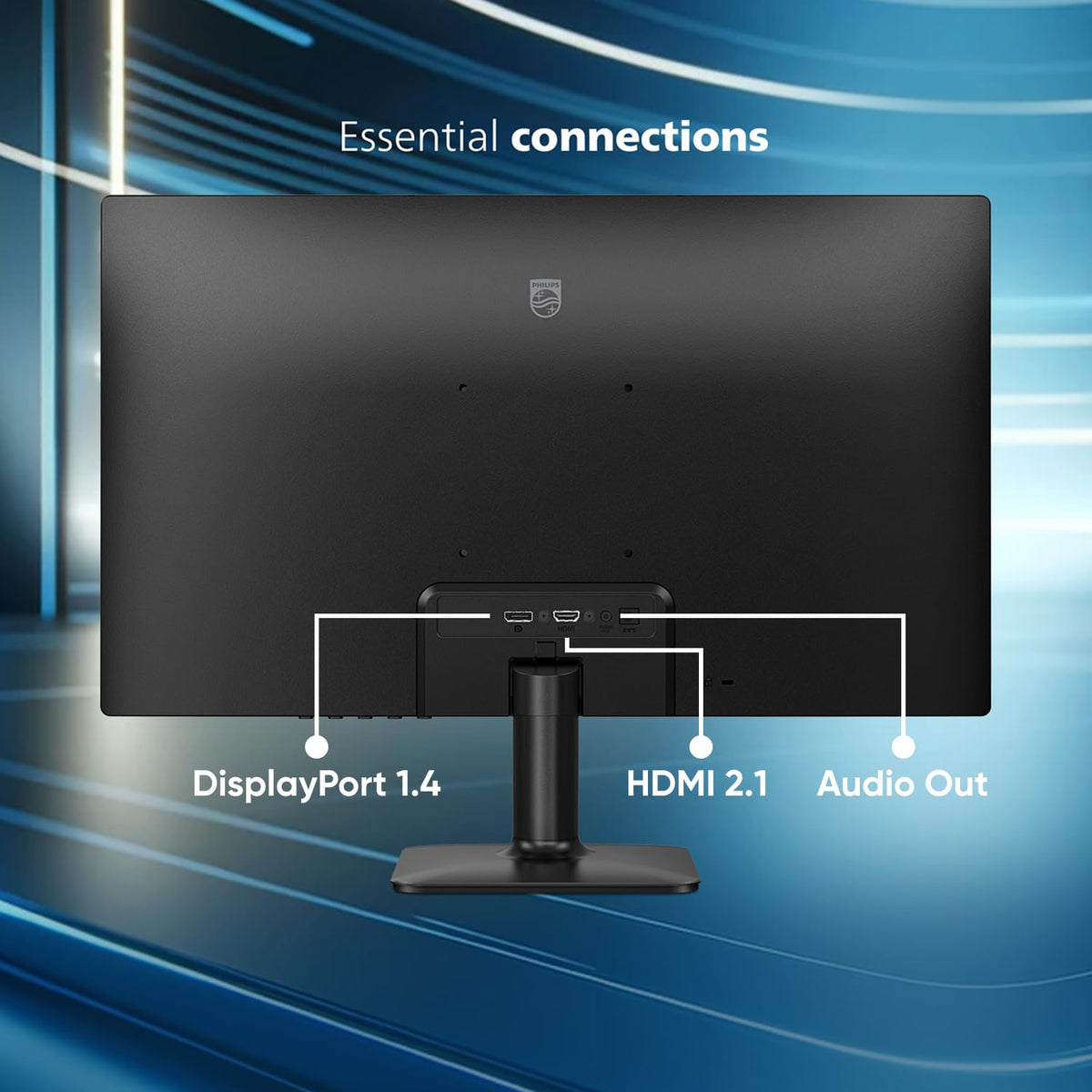 Philips 24 Inch Computer Monitor FHD 100Hz VA VESA Flicker-Free, 241V8LB