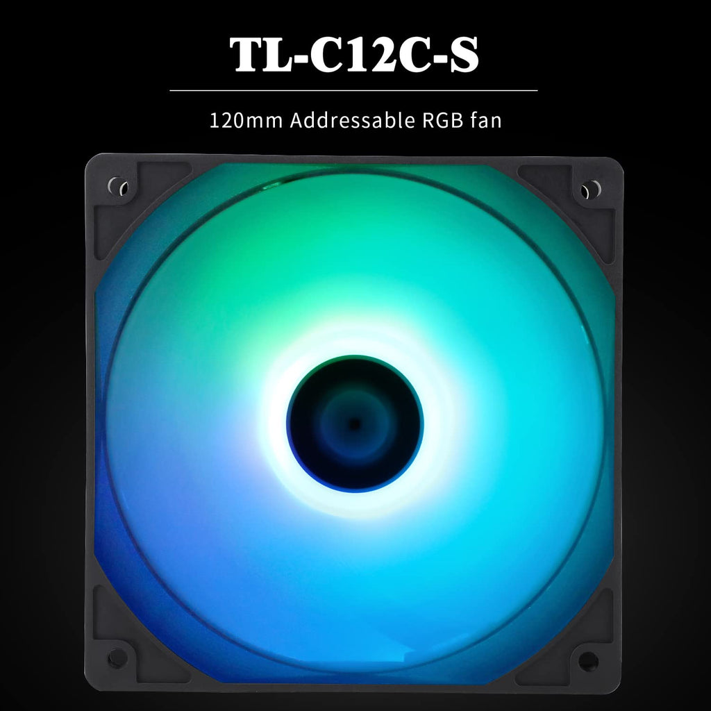 TR AssassinX120 SE vit ARGB CPU-luftkylare, 4 värmerör, TL-C12CW-S PWM Quiet Fan CPU-kylare med S-FDB-lager, för AMD AM4 AM5/Intel 1700/1150/1151/1200, PC-kylare