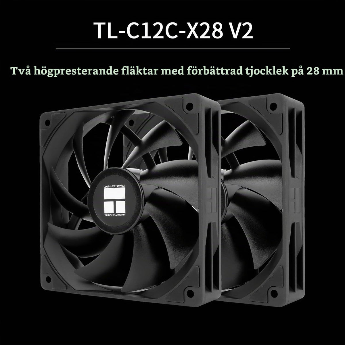 Thermalright Peerless Assassin 120 Vision ARGB svart CPU-kylare, PC-kylning med 6 värmerör, 2,8-tums magnetisk skärm (320 x 240 upplösning), för AMD AM4/AM5 och Intel LGA1700/1851