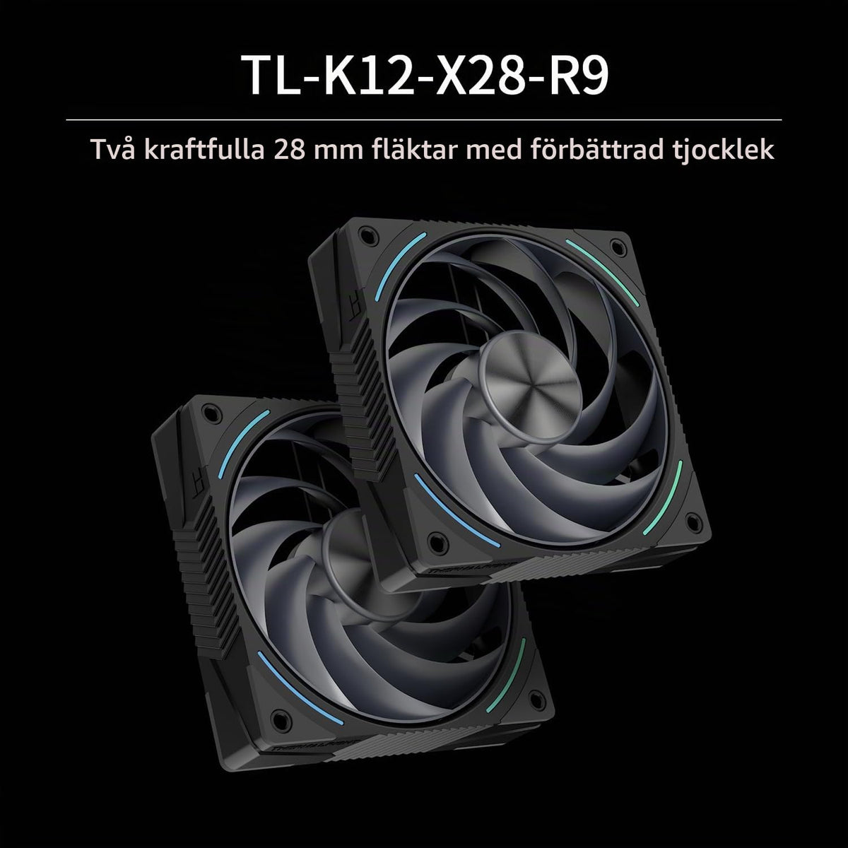 Thermalright TR Phantom Spirit 120SE ARGB CPU-kylare, 7 värmepipar CPU-kylare, Dubbel 120 mm TL-C12B-S V2 PWM-fläkt, AGHP 4.0 Teknologi, S-FDB-lager, för AMD AM4 AM5/Intel 1700/115X/1200/1851