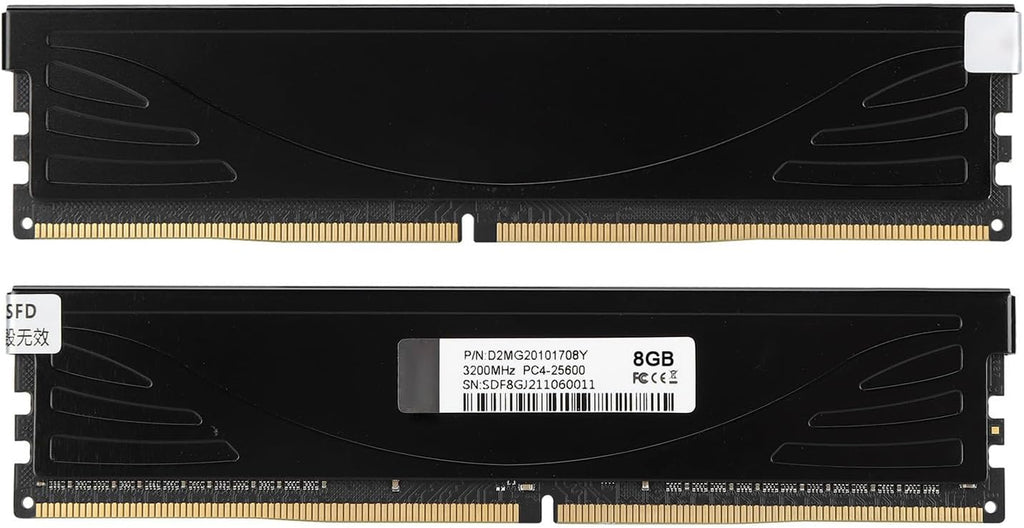 Högpresterande DDR4 RAM 16GB Aluminium Slim Minne för Stationära