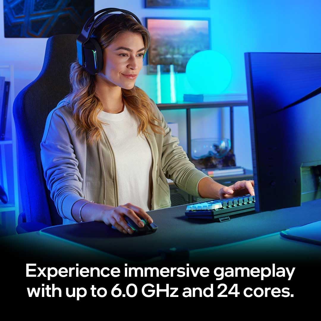 Intel® Core™ i9-14900KS, processor för stationära datorer, 24 kärnor (8 P-kärnor + 16 E-kärnor) 36 MB cache, upp till 6,2 GHz