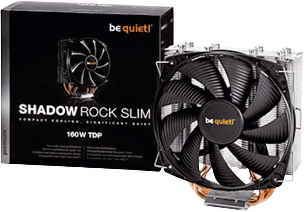 var tyst! Shadow Rock TF 2, 160 W TDP, CPU-kylare