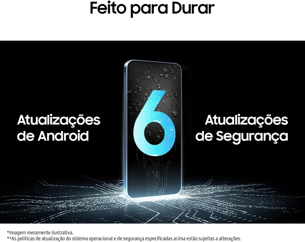 Samsung Galaxy A16 mobiltelefon, 128 GB + 4 GB RAM, upp till 50 MP kamera, 17 cm skärm, NFC, IP54, 5 000 mAh batteri - svart