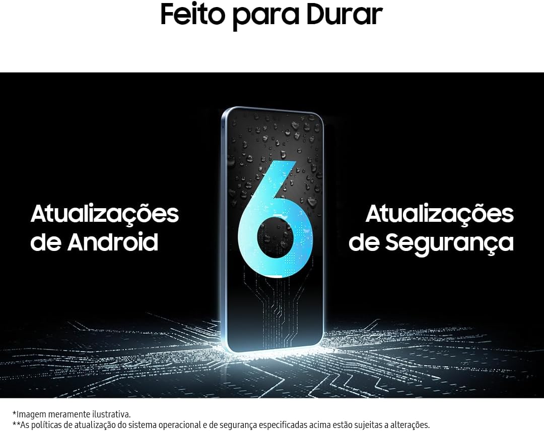 Samsung Galaxy A16 mobiltelefon, 128 GB + 4 GB RAM, upp till 50 MP kamera, 17 cm skärm, NFC, IP54, 5 000 mAh batteri - svart