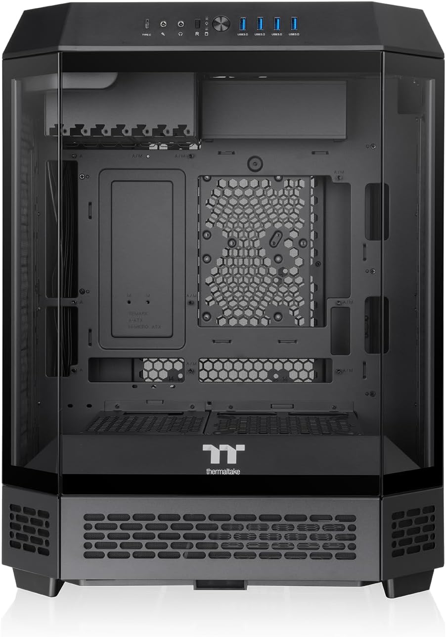 Thermaltake The Tower 600 Mid Tower Chassis | Hidden Connector | Gravel Sand