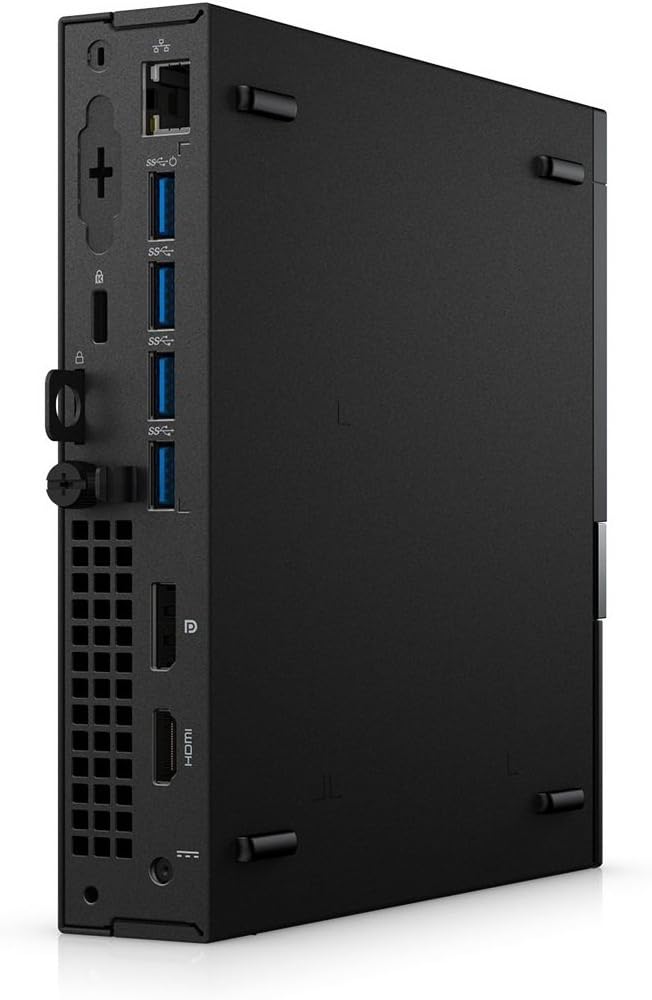 Dell OptiPlex 7040 Mini Intel i5-6500T Multimediadator 16GB RAM 512GB SSD 4-Kärnor 3,2GHz USB 3.0 | Wi-Fi | Windows 11 Pro 64-bit med USB-Flash-Disk